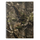 Real Tree Camouflage Notizblock (Vorderseite)
