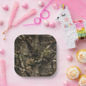 Real Tree Camouflage Paper-Teller Pappteller (Party)