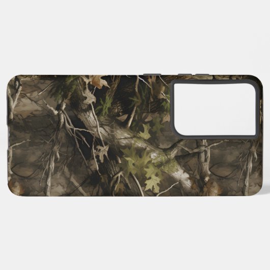 Real Tree Camouflage Phone Case Samsung Galaxy Hülle (Rückseite (Horizontal))