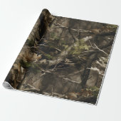 Real Tree Camouflage Wrapping Paper Geschenkpapier (Ungerollt)