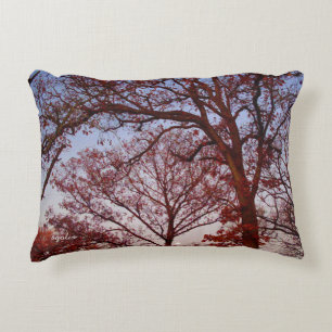Real Trees Cotton Accent Foto Pillow 16" x 12" Dekokissen