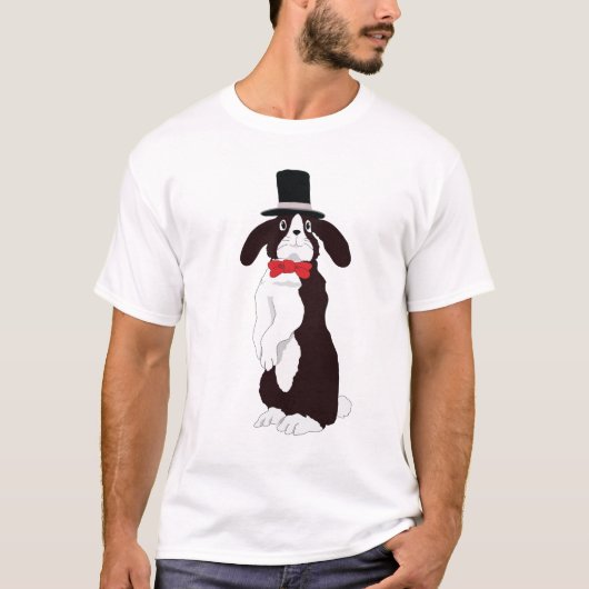 Real Tuxedo Bunny T-Shirt (Vorderseite)