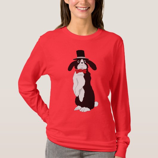 Real Tuxedo Bunny T - Shirt (Vorderseite)