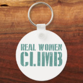 Real Women Climb Schlüsselanhänger (Vorderseite)