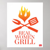 Real Women Grill Poster (Vorne)