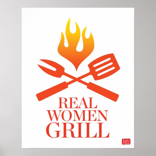 Real Women Grill Poster (Vorne)