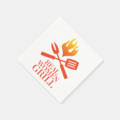 Real Women Grill Serviette (Ecke)