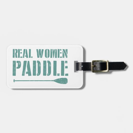 Real Women Paddel Gepäckanhänger (Vorderseite horizontal)