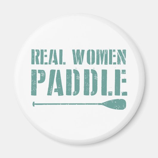 Real Women Paddel Magnet (Vorne)