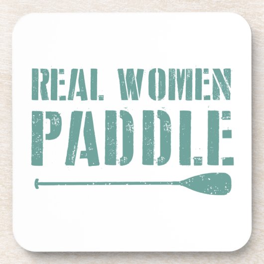 Real Women Paddel Untersetzer (Vorderseite)