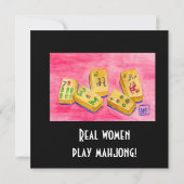 Real Women Play Mahjong (Rückseite)