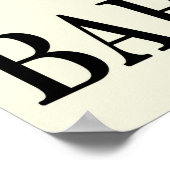 Real Women Sing Barbershop Poster (Ecke)