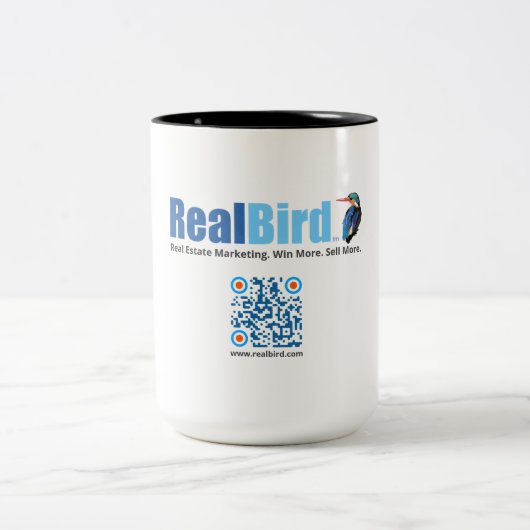 RealBird Merch - Zweifarbige Tasse (Mittel)