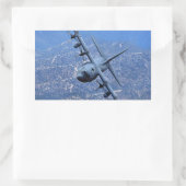 REALE FLUGZEUG HABEN PROPS RECHTECKIGER AUFKLEBER (Tasche)