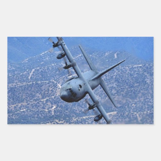 REALE FLUGZEUG HABEN PROPS RECHTECKIGER AUFKLEBER (Vorderseite)