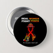 REALE FRAUEN KÄMPFEN BUTTON (Vorne & Hinten)