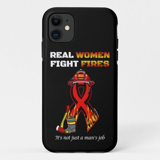 REALE FRAUEN KÄMPFEN Case-Mate iPhone HÜLLE (Rückseite)