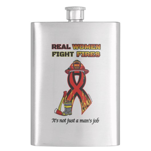 REALE FRAUEN KÄMPFEN FLACHMANN (Vorderseite)