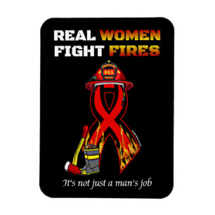 REALE FRAUEN KÄMPFEN MAGNET
