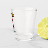 REALE FRAUEN KÄMPFEN SCHNAPSGLAS (Rechts)