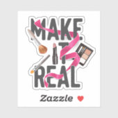 Reale Gestaltung Aufkleber (Blatt)