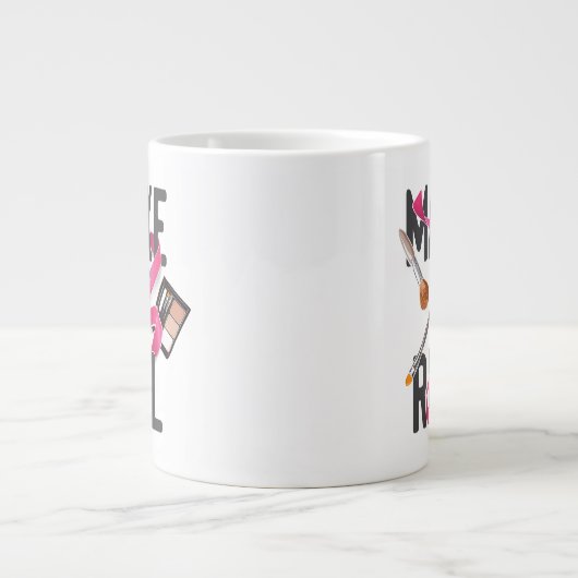 Reale Gestaltung Jumbo-Tasse (Vorderseite)