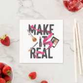 Reale Gestaltung Serviette (Beispiel)