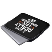 Reale Liebe German Shepherd Laptopschutzhülle (Vorne Knopf)