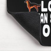 Reale Liebe German Shepherd Mousepad (Ecke)