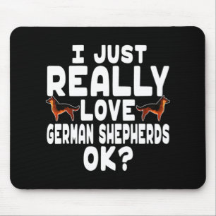 Reale Liebe German Shepherd Mousepad