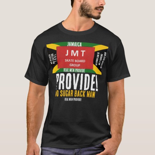 REALE MÄNNER BIETEN T - Shirt (Vorderseite)