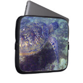 Reale Meeresschildkröten Laptopschutzhülle (Vorne Rechts)