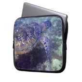 Reale Meeresschildkröten Laptopschutzhülle (Vorderseite Links)