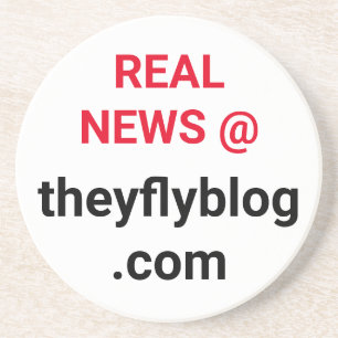 Reale Nachrichten: theyflyblog.com Getränkeuntersetzer