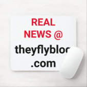 Reale Nachrichten: theyflyblog.com Mousepad (Mit Mouse)