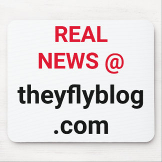 Reale Nachrichten: theyflyblog.com Mousepad