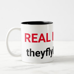 Reale Nachrichten: theyflyblog.com Zweifarbige Tasse
