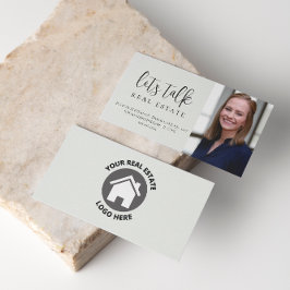 Reales Anwesen Beruflich reden Visitenkarte