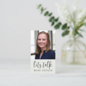 Reales Anwesen Berufliches Foto Visitenkarte (Stehend Vorderseite)