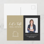 Reales Anwesen Foto Kontakt Postkarte (Vorne/Hinten)