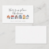 Reales Anwesen für Werbezwecke Es gibt keinen Ort Visitenkarte (Vorne/Hinten)