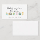 Reales Anwesen für Werbezwecke Es gibt keinen Ort  Visitenkarte (Vorne/Hinten)