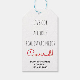 Reales Anwesen muss abgedeckt werden Geschenkanhänger