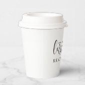 Reales Anwesen Pappbecher (Rechts)