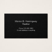 Reales Anwesen-Verweisen dank der Größe der Visite (Rückseite)