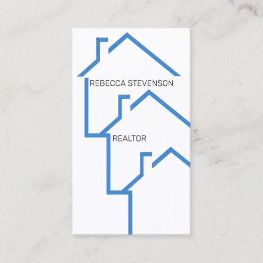 Reales Anwesen Visitenkarte (Vorderseite)