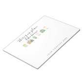 Reales Anwesen-Werbeprogramm Marketing Notizblock (angewinkelt)