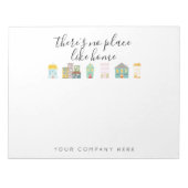 Reales Anwesen-Werbeprogramm Marketing Notizblock (Vorderseite)