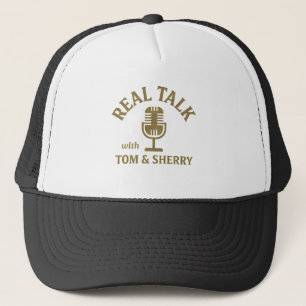 Reales Gespräch mit Tom & Sherry Podcast Ball Cap Truckerkappe