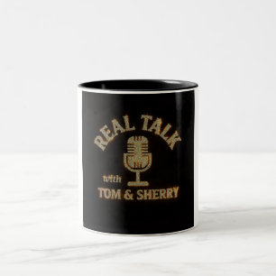 Reales Gespräch mit Tom & Sherry Podcast Tasse